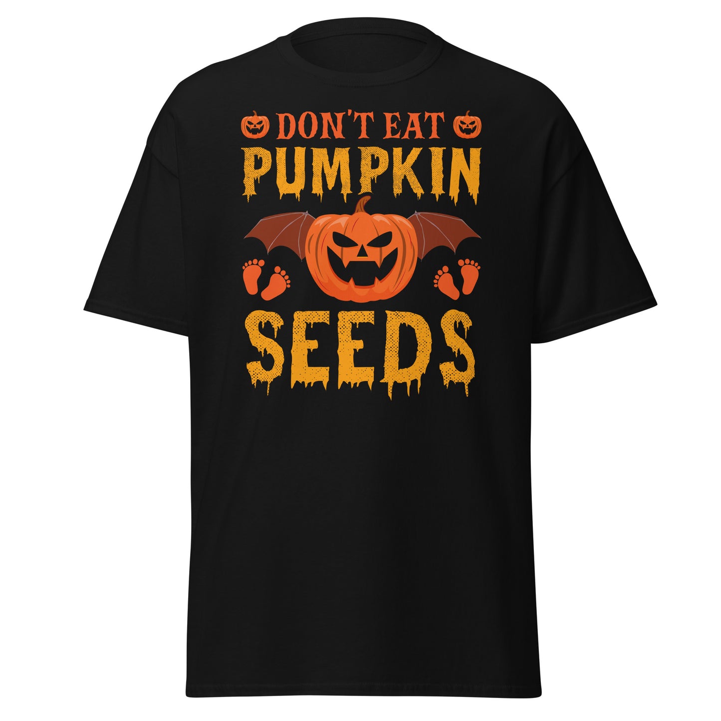 Halloween Vibes: Don't Eat Pumpkin Seeds Graphic Tee