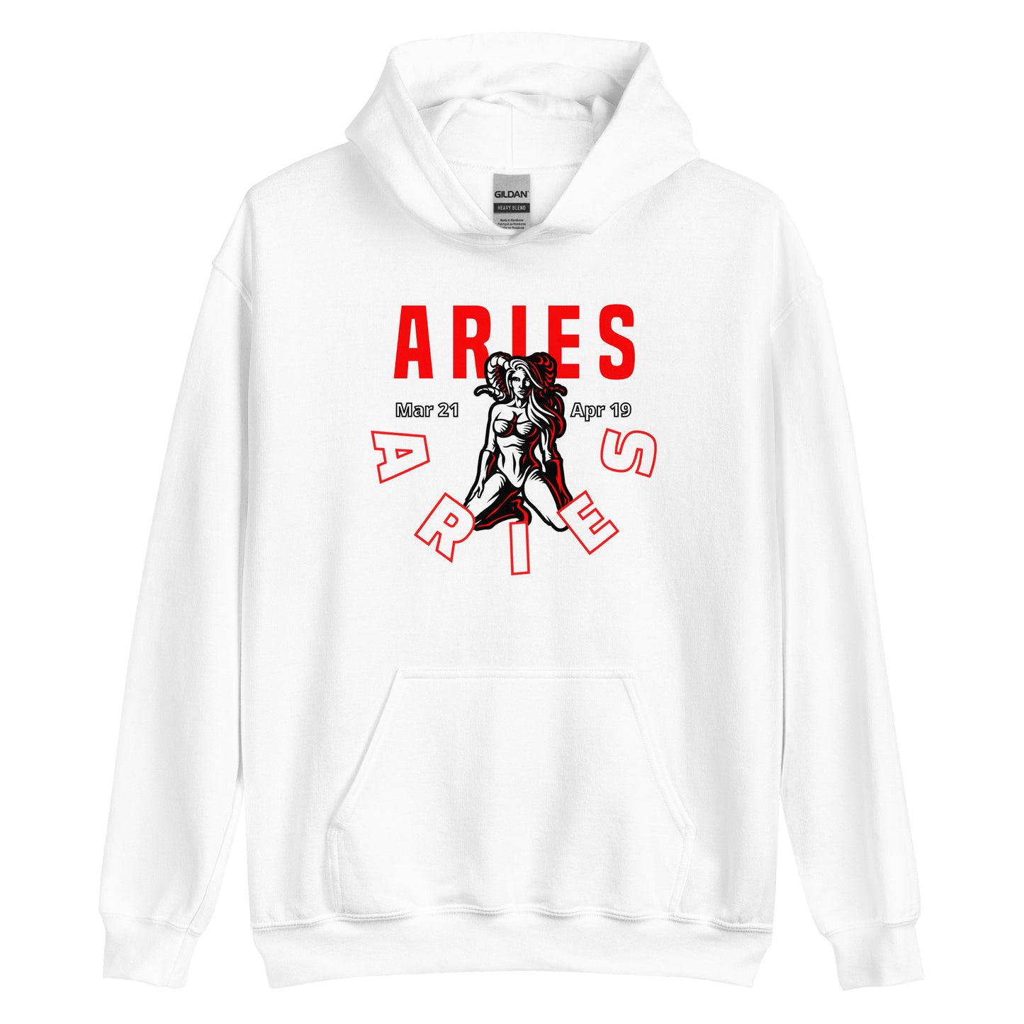 Aries Zodiac Sign Unisex Hoodie
