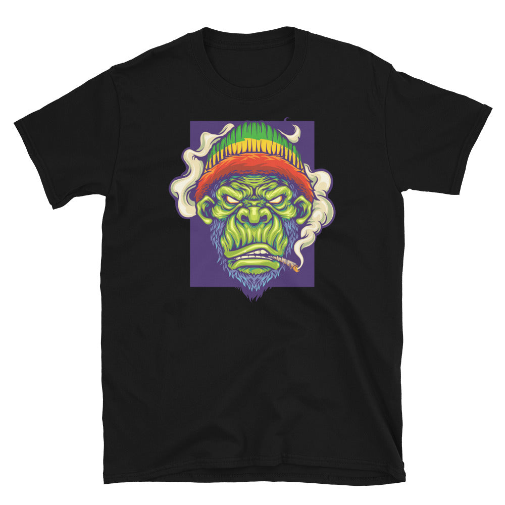 Gorilla Rastafarian with Weed