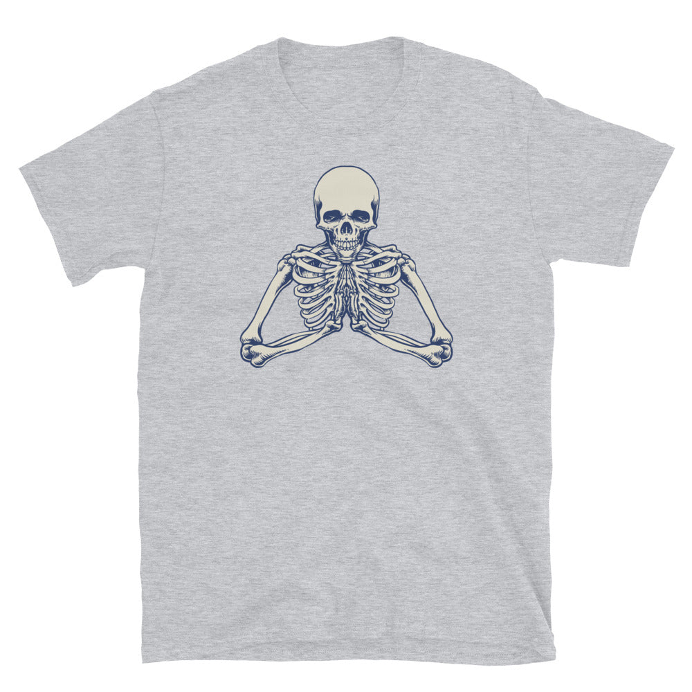 Halloween Pray Skeleton
