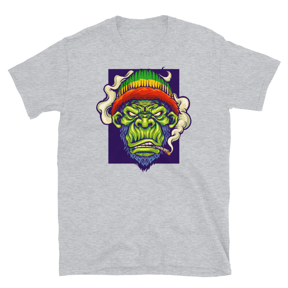 Gorilla Rastafarian with Weed