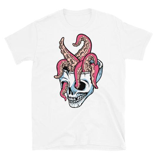 Skull and tentacles Fit Unisex Softstyle T-Shirt