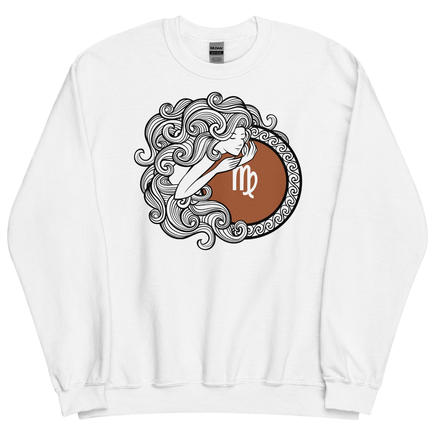 Virgo Zodiac Sign Unisex Sweatshirt